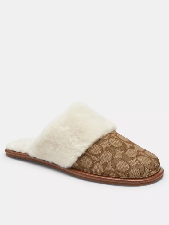 Coach Shoes - Coach Zena Slippers Sz 8 Excellent Condition